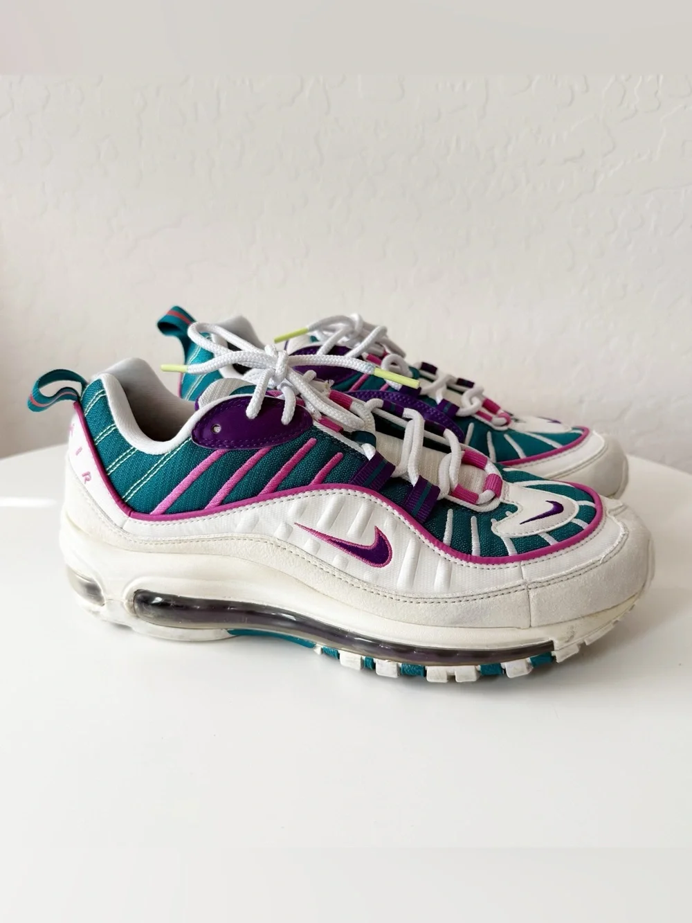 Nike Air Max 98 Teal Purple